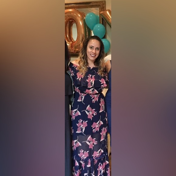 Lulus Dress Sheer on Bottom - Picture 2 of 2